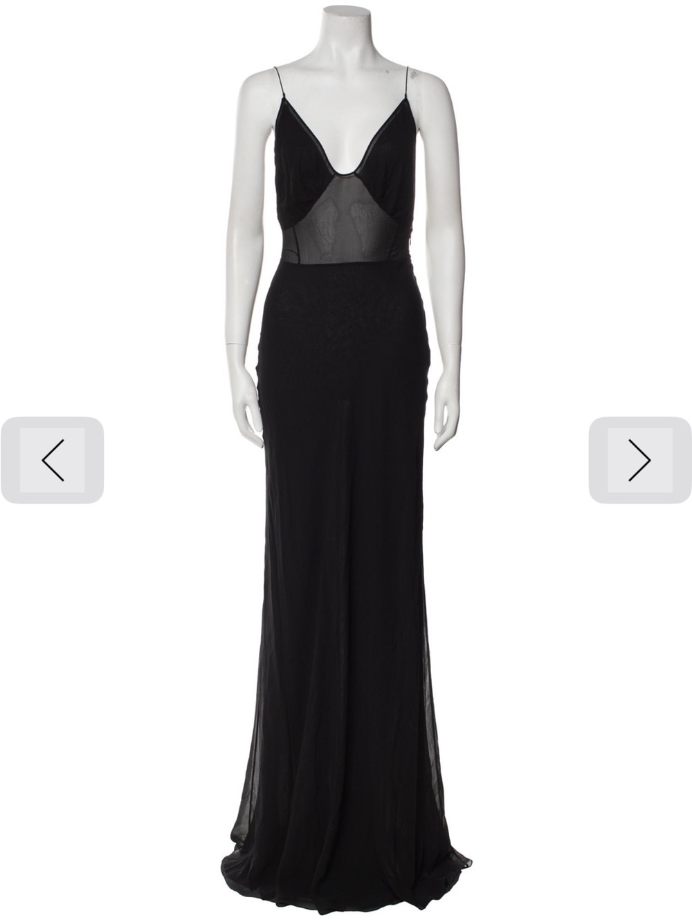 FFORME Sheer Carley Gown